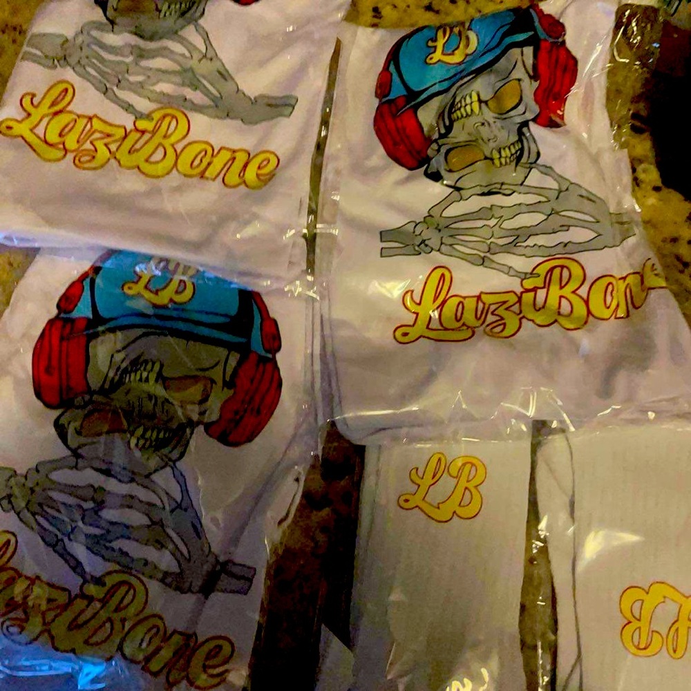 Shirts $25 wallet $12 socks $10